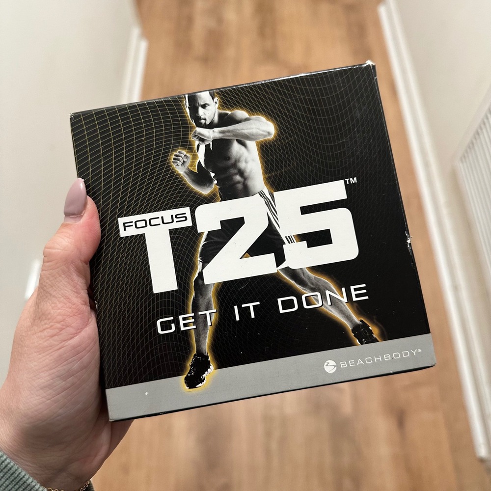 Beachbody Focus T25 Alpha Beta Workout DVD Set Shaun T Home Fitness Program